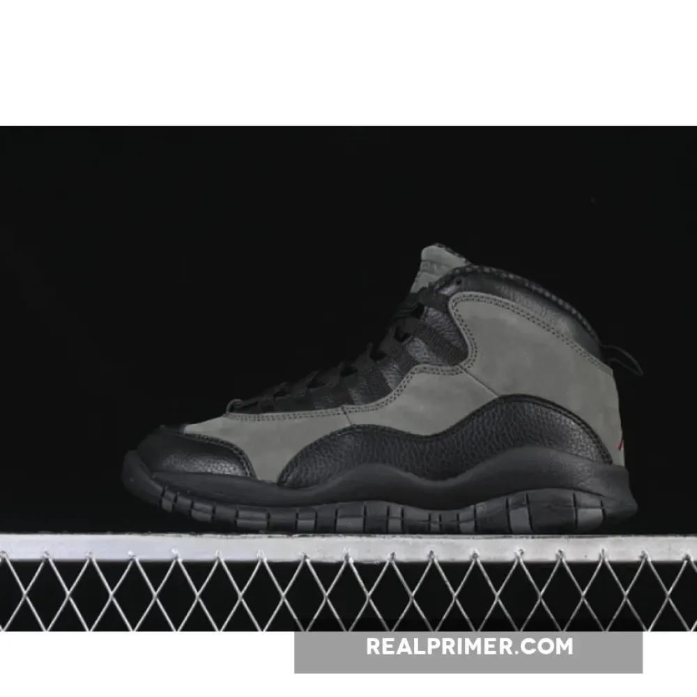AIR JORDAN 10 RETRO SHADOW AJ10 DARK GRAY/BLACK HJ6779-001