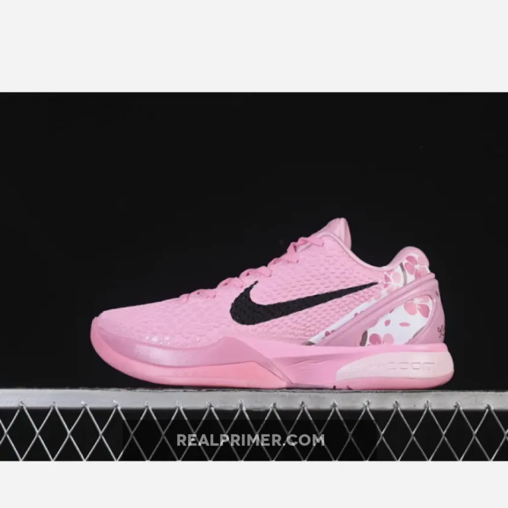 KOBE VI PROTRO 6 MEN S BASKETBALL SHOES PINK/BLACK WOMAN:39