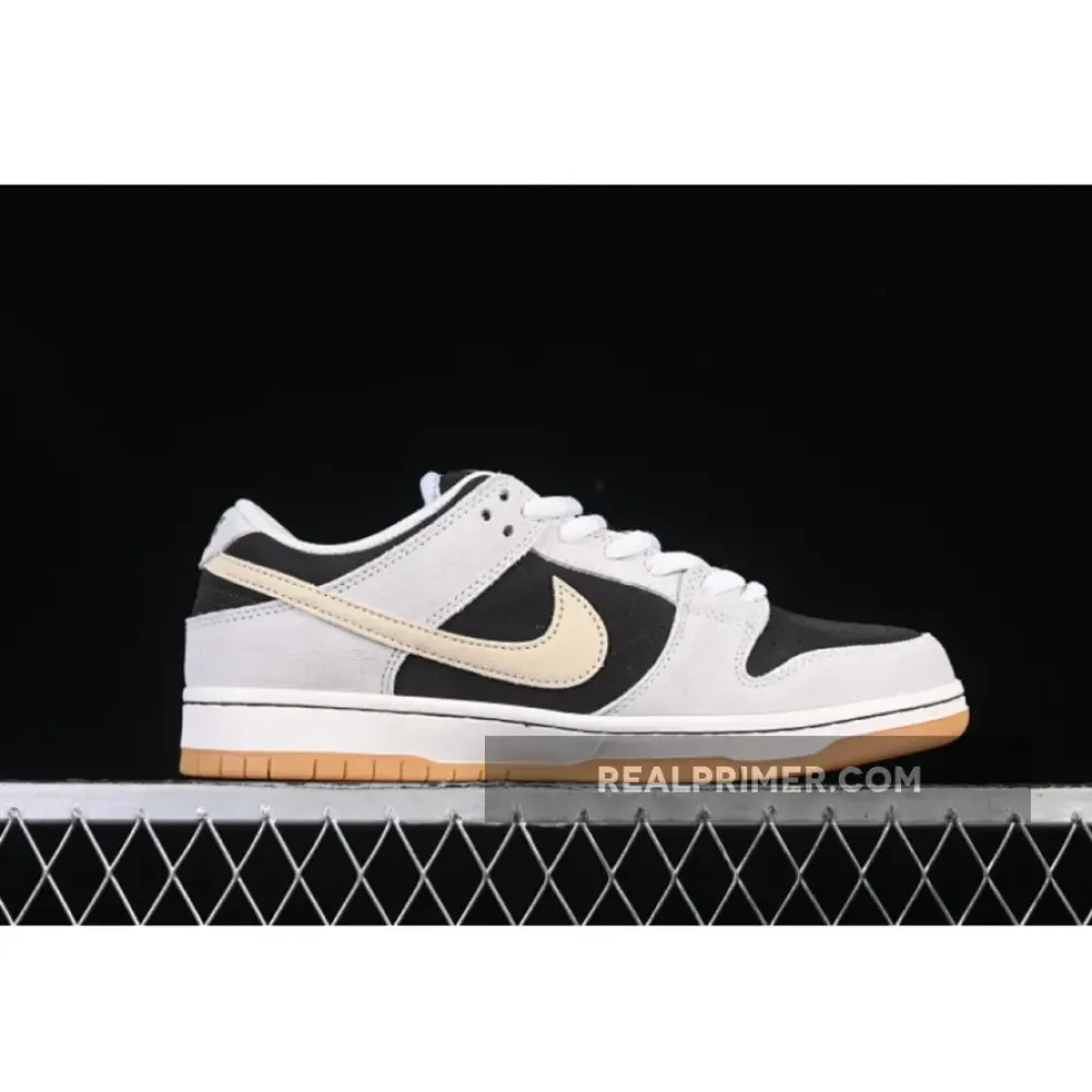 SB DUNK LOW GREY/BLACK/BEIGE HF3704-001