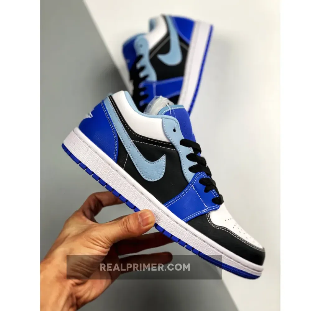 Nike Air Jordan 1 Low Blue Black White  DH0206-400
