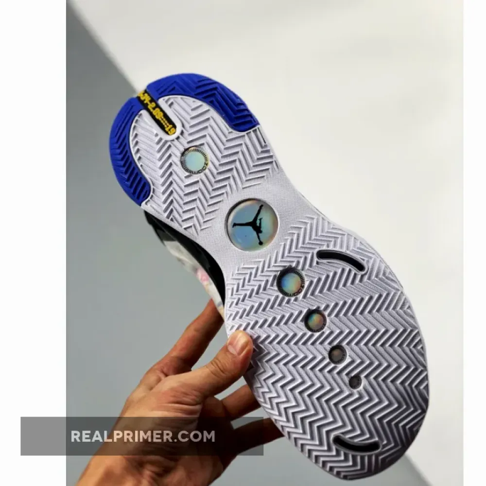 Nike Air Jordan 34 Low Print White/Black/Laser Orange CZ7746-008