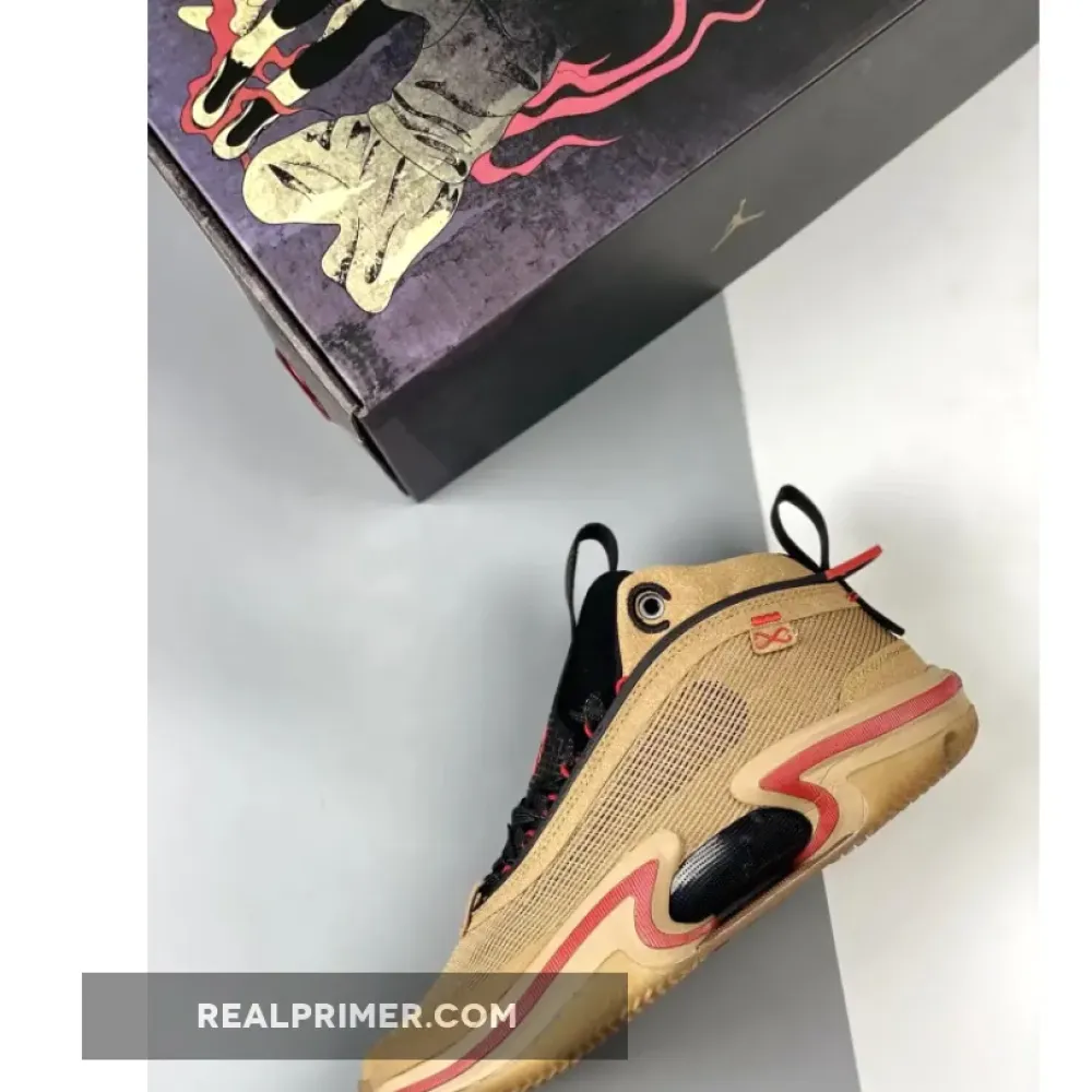 Air Jordan 36 Global Game Gold/Red/Black DO2494-260