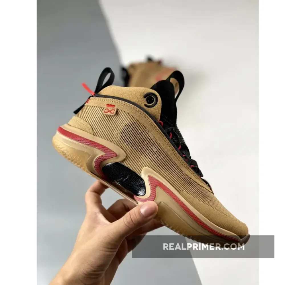 Air Jordan 36 Global Game Gold/Red/Black DO2494-260