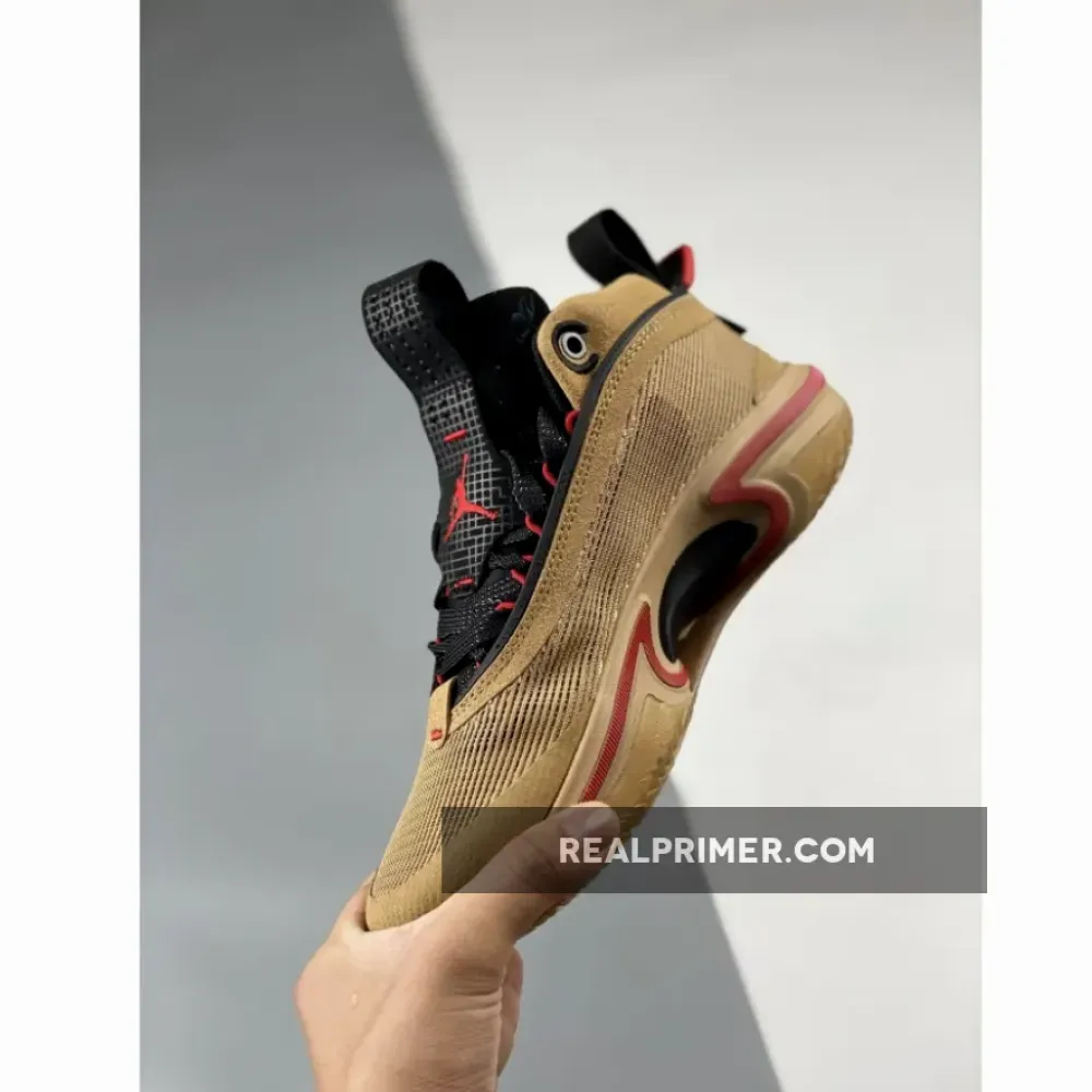 Air Jordan 36 Global Game Gold/Red/Black DO2494-260