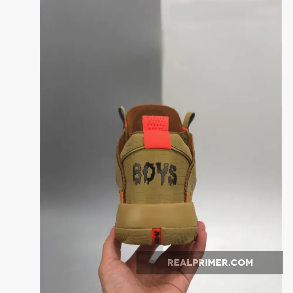 Air Jordan 34 Bayou Boys PE Brown Kelp/Bright Crimson DA1897-300