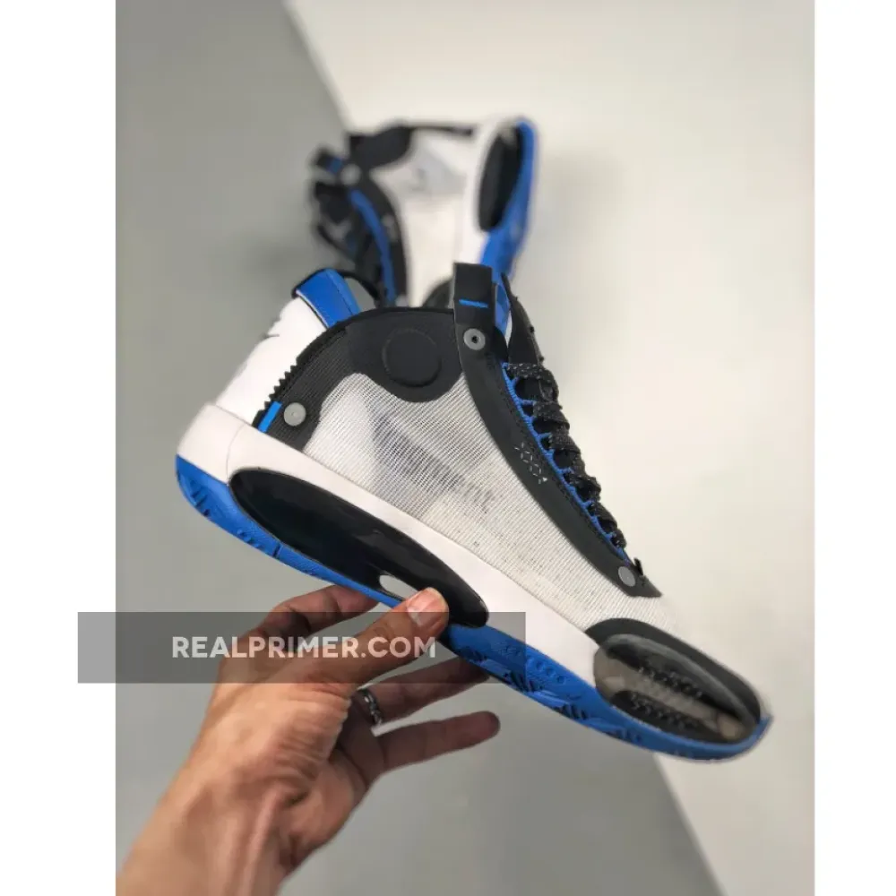 Air Jordan 34 Fragment White/Royal Blue