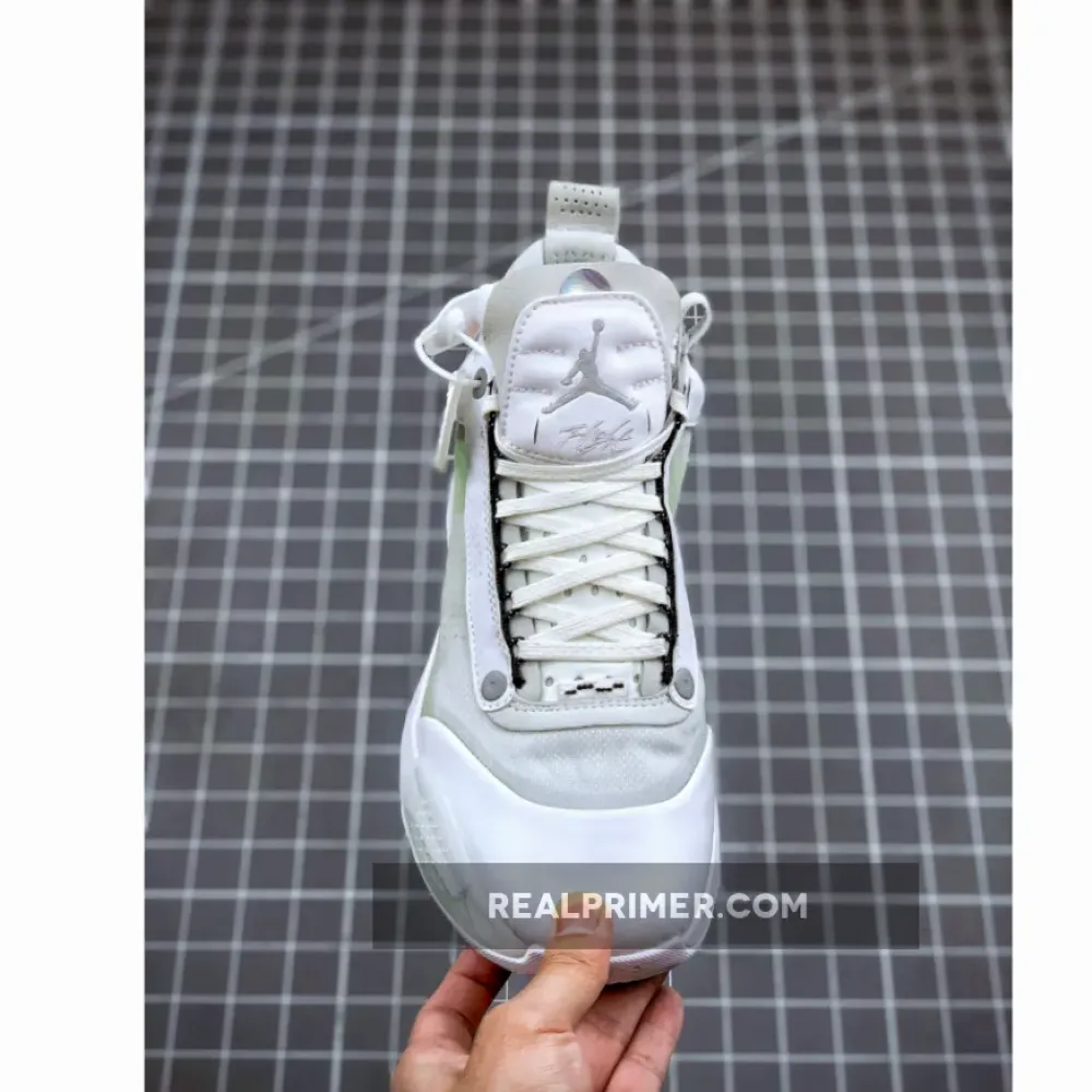 Air Jordan 34 Low Crispy Pure Platinum/Metallic Silver/White CU3473-100