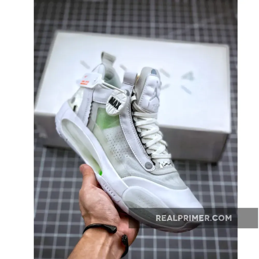 Air Jordan 34 Low Crispy Pure Platinum/Metallic Silver/White CU3473-100