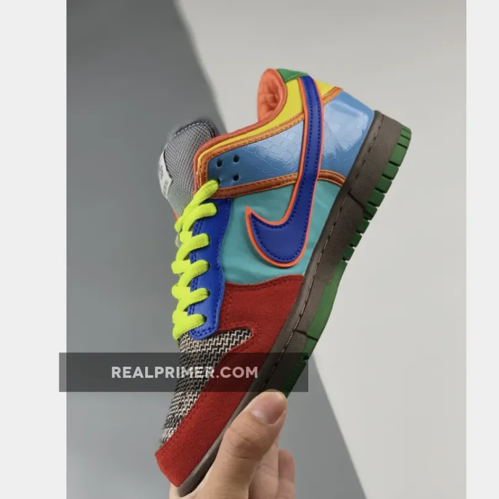 Nike SB Dunk Low What The Dunk Red/Green/Yellow 318403-141