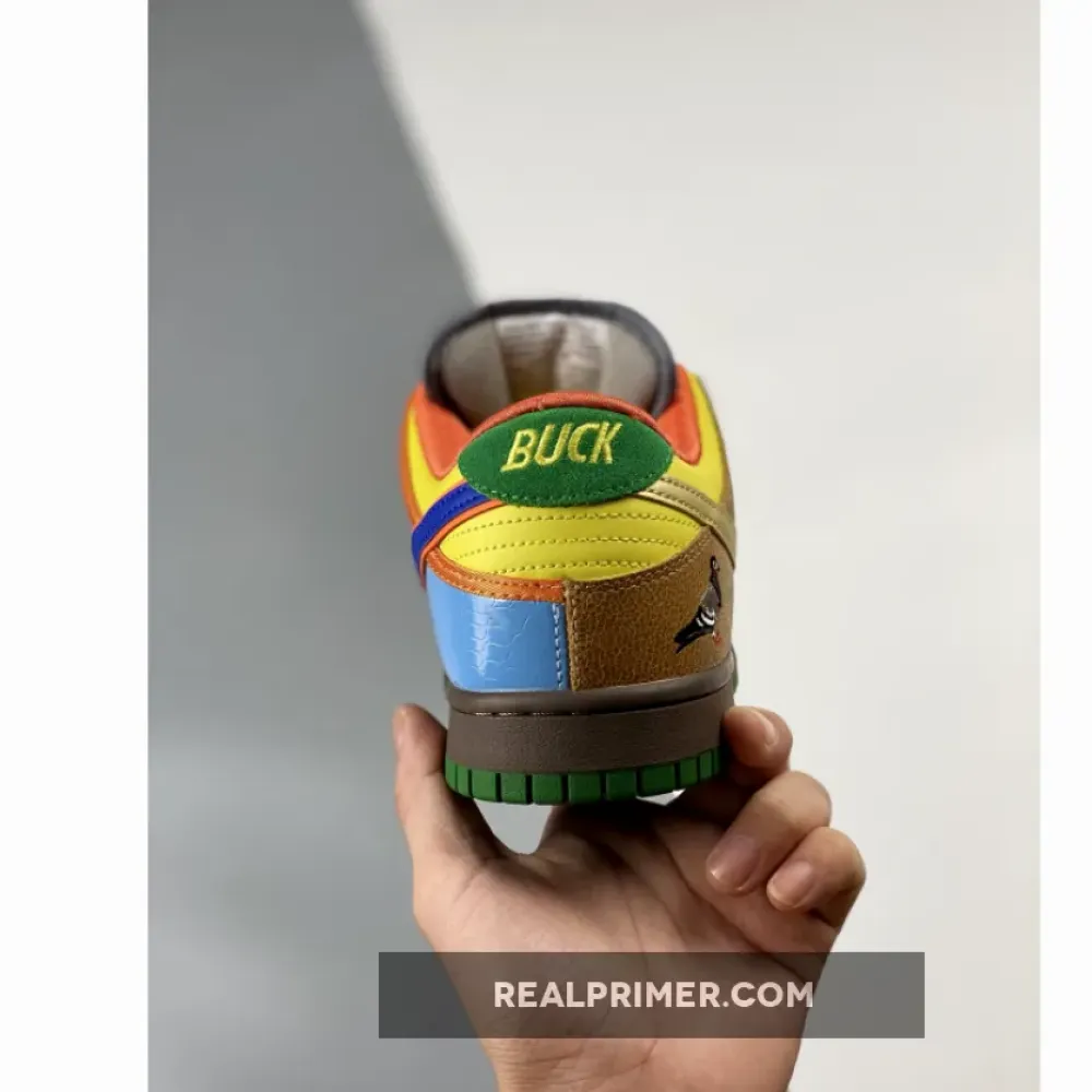 Nike SB Dunk Low What The Dunk Red/Green/Yellow 318403-141