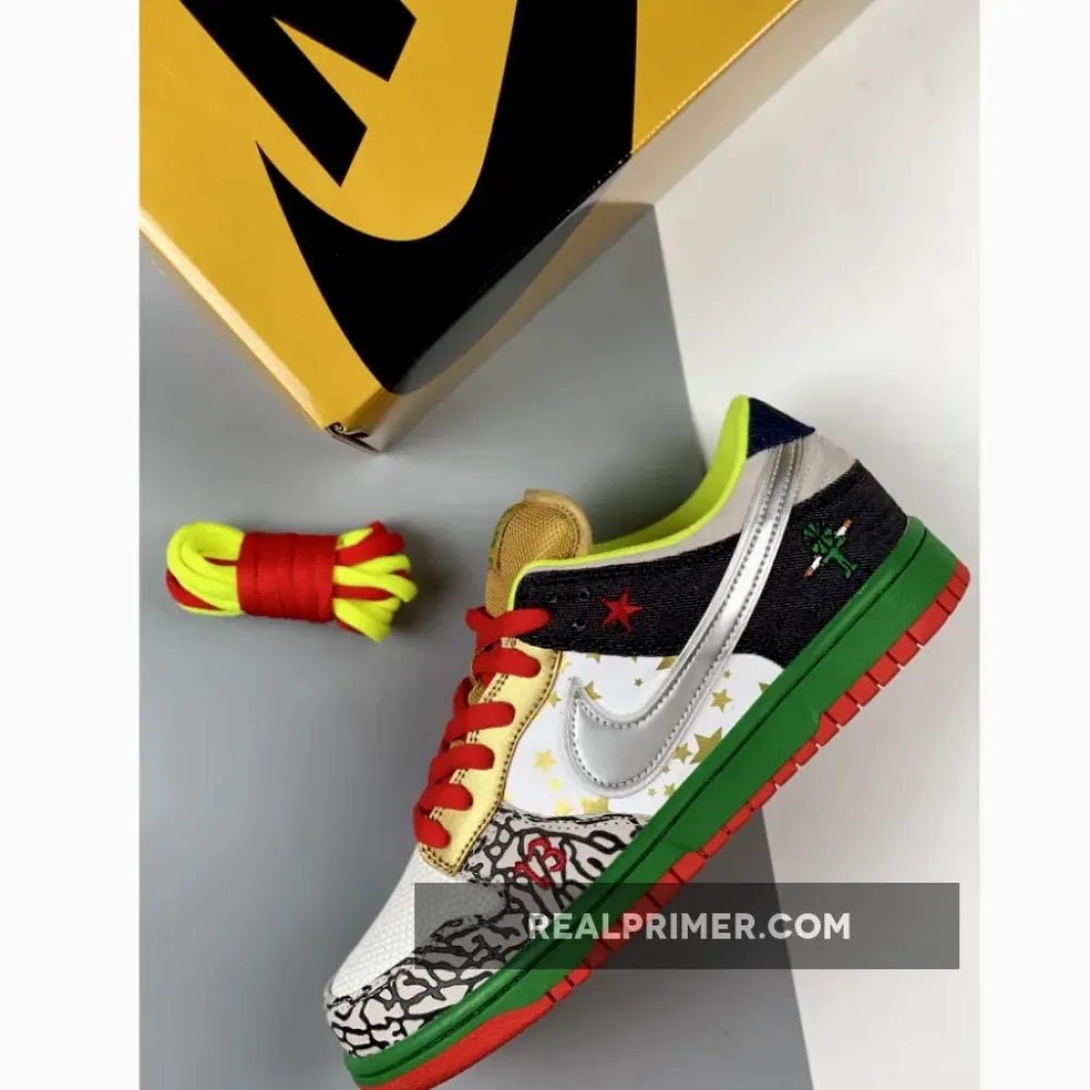 Nike SB Dunk Low What The Dunk Red/Green/Yellow 318403-141