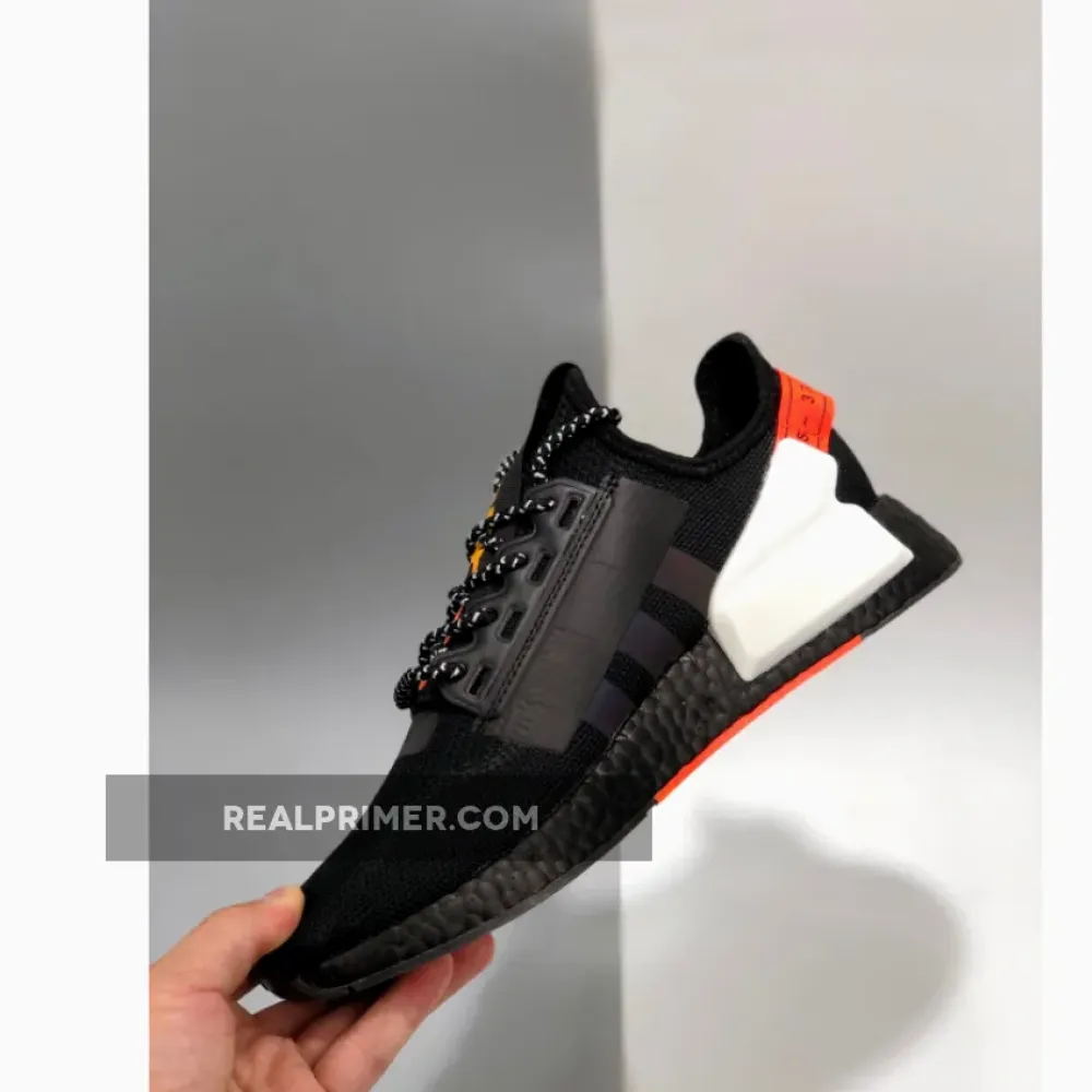 adidas NMD R1 V2 Core Black Signal Coral/Black FY3523