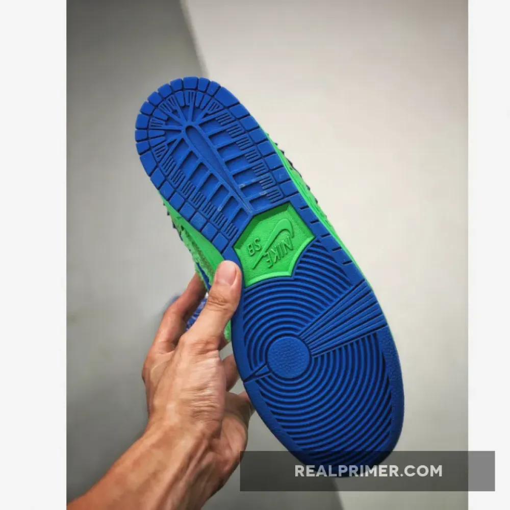 Nike SB Dunk Low Green Bear Blue/Green/Beige CJ5378-300