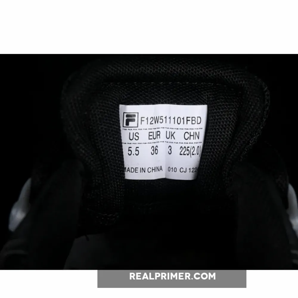 FILA FUSION BLACK/WHITE