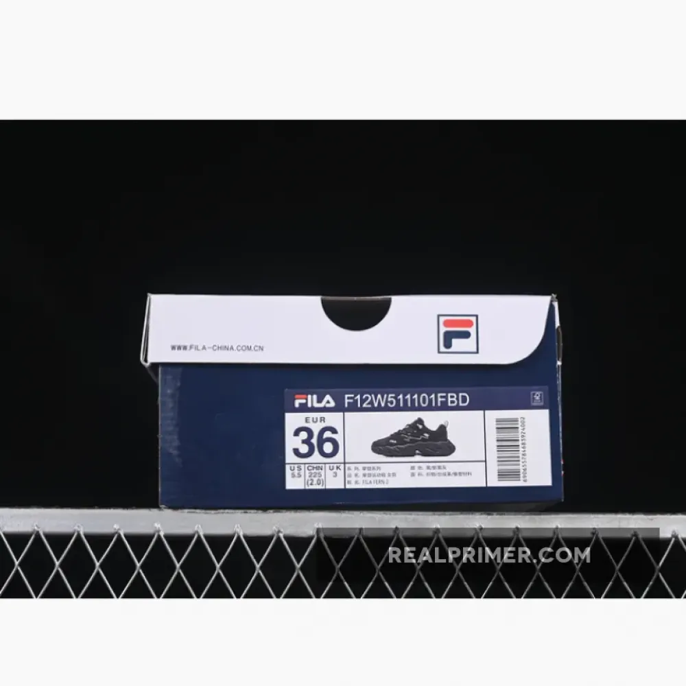 FILA FUSION BLACK/WHITE