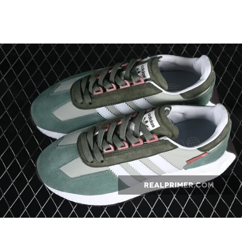 RETROPY E5 WHITE/GREEN JQ0009