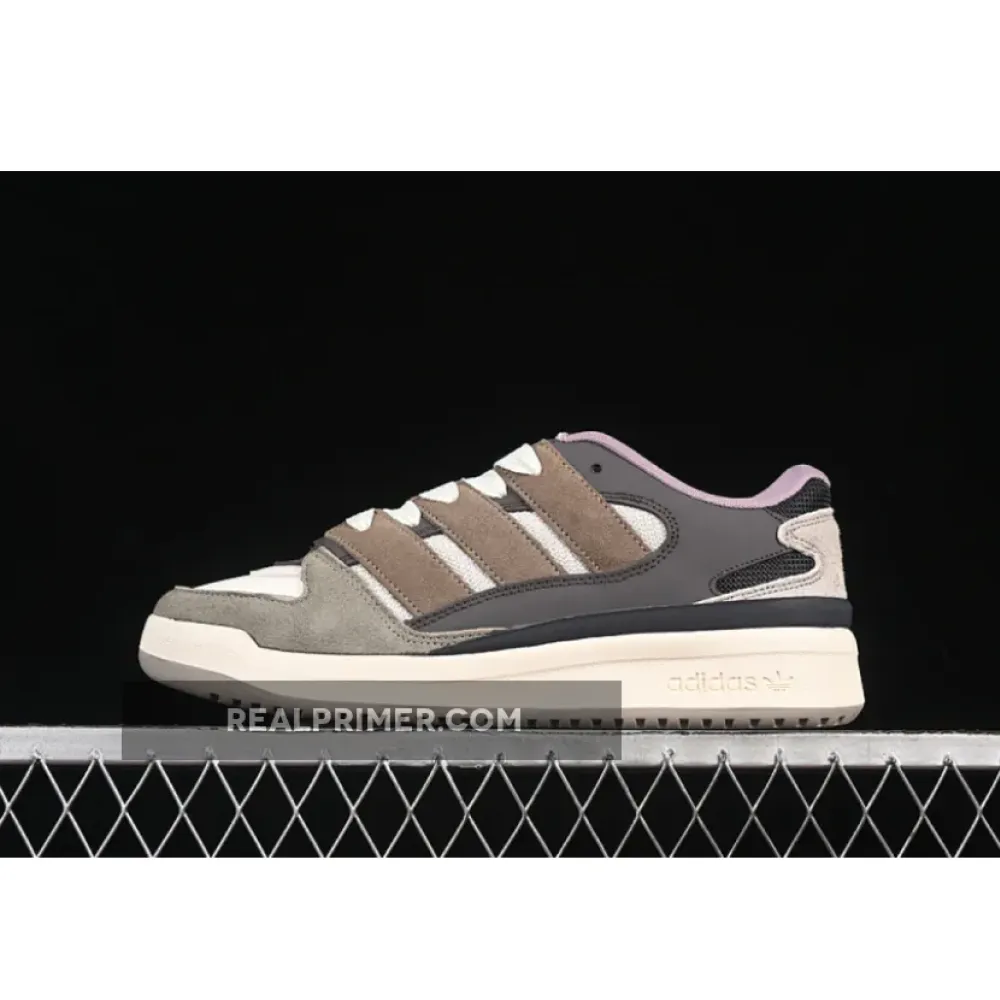FORUM 2000 LOW GREY/BROWN/PURPLE JS3159