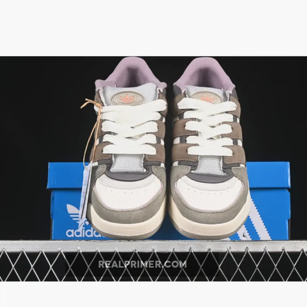 FORUM 2000 LOW GREY/BROWN/PURPLE JS3159