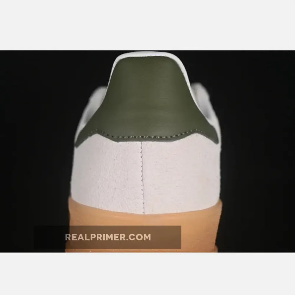 ORIGINALS GAZELLE INDOOR CLOUD WHITE/OLIVE STRATA/GOLD METALLIC JH8821