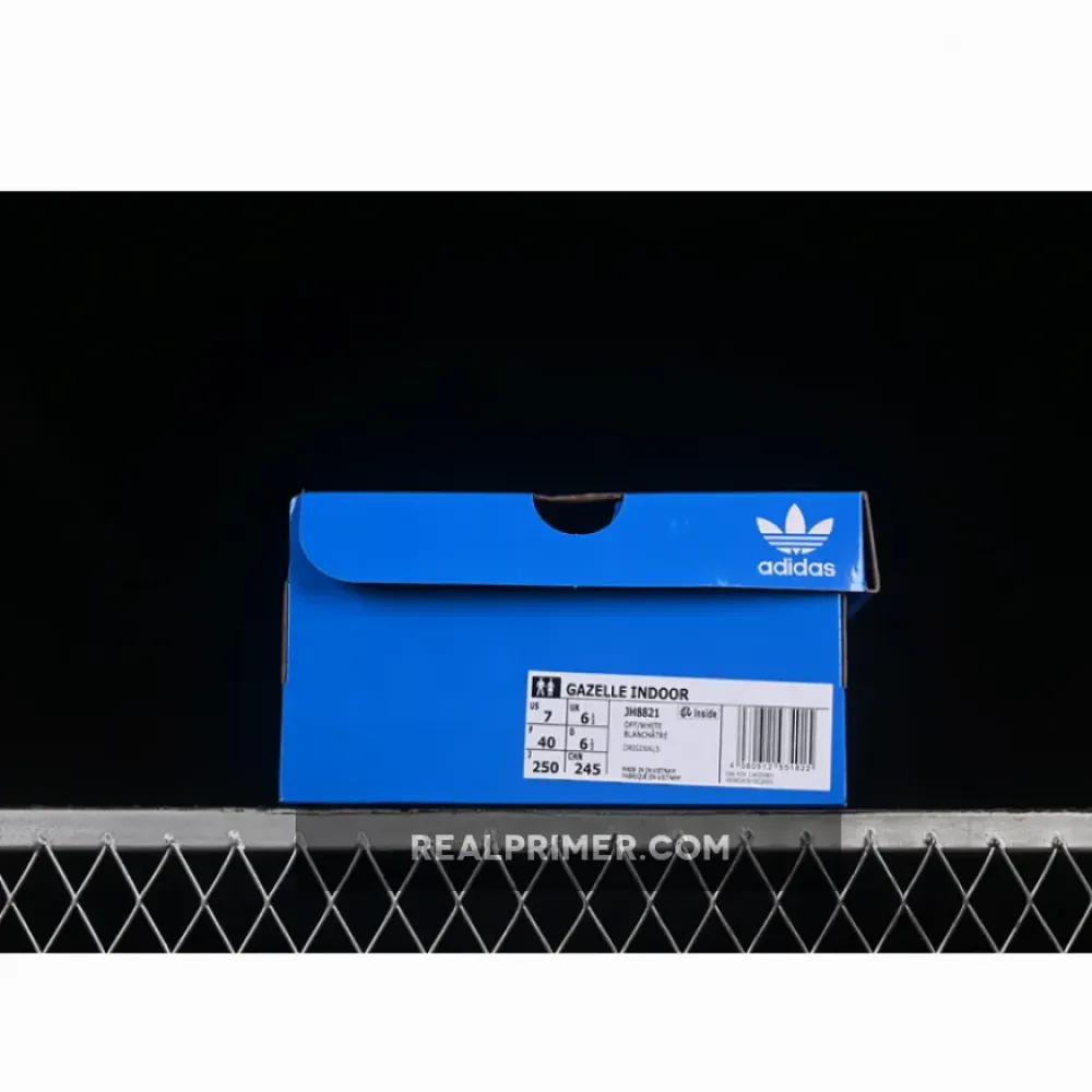 ORIGINALS GAZELLE INDOOR CLOUD WHITE/OLIVE STRATA/GOLD METALLIC JH8821