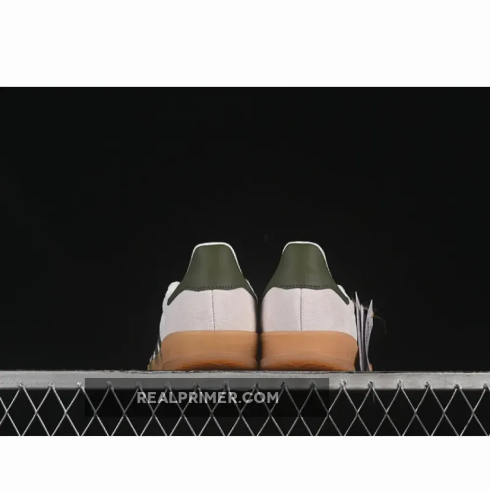 ORIGINALS GAZELLE INDOOR CLOUD WHITE/OLIVE STRATA/GOLD METALLIC JH8821