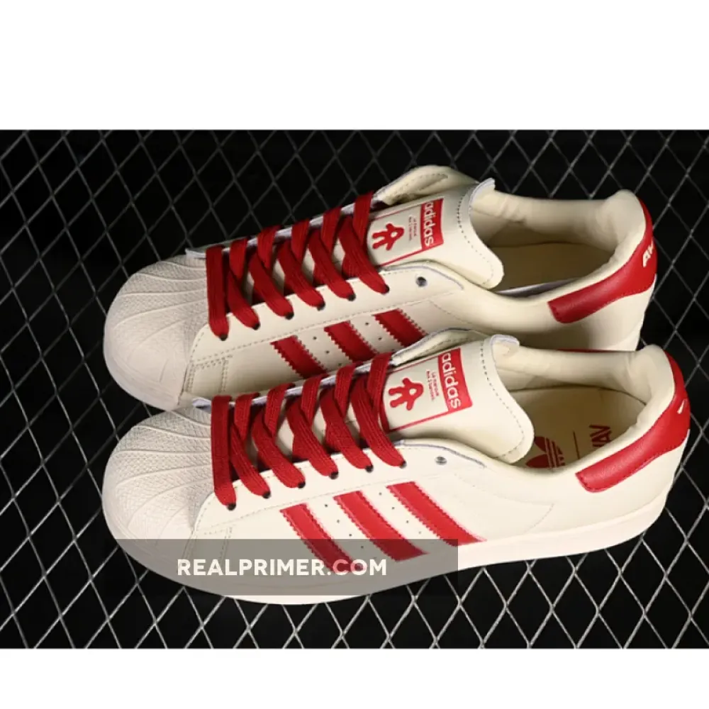 AVAVAV SUPERSTAR SUPERFINGER PACK BETTER SCARLET/CREAM WHITE/BETTER SCARLET 35-45