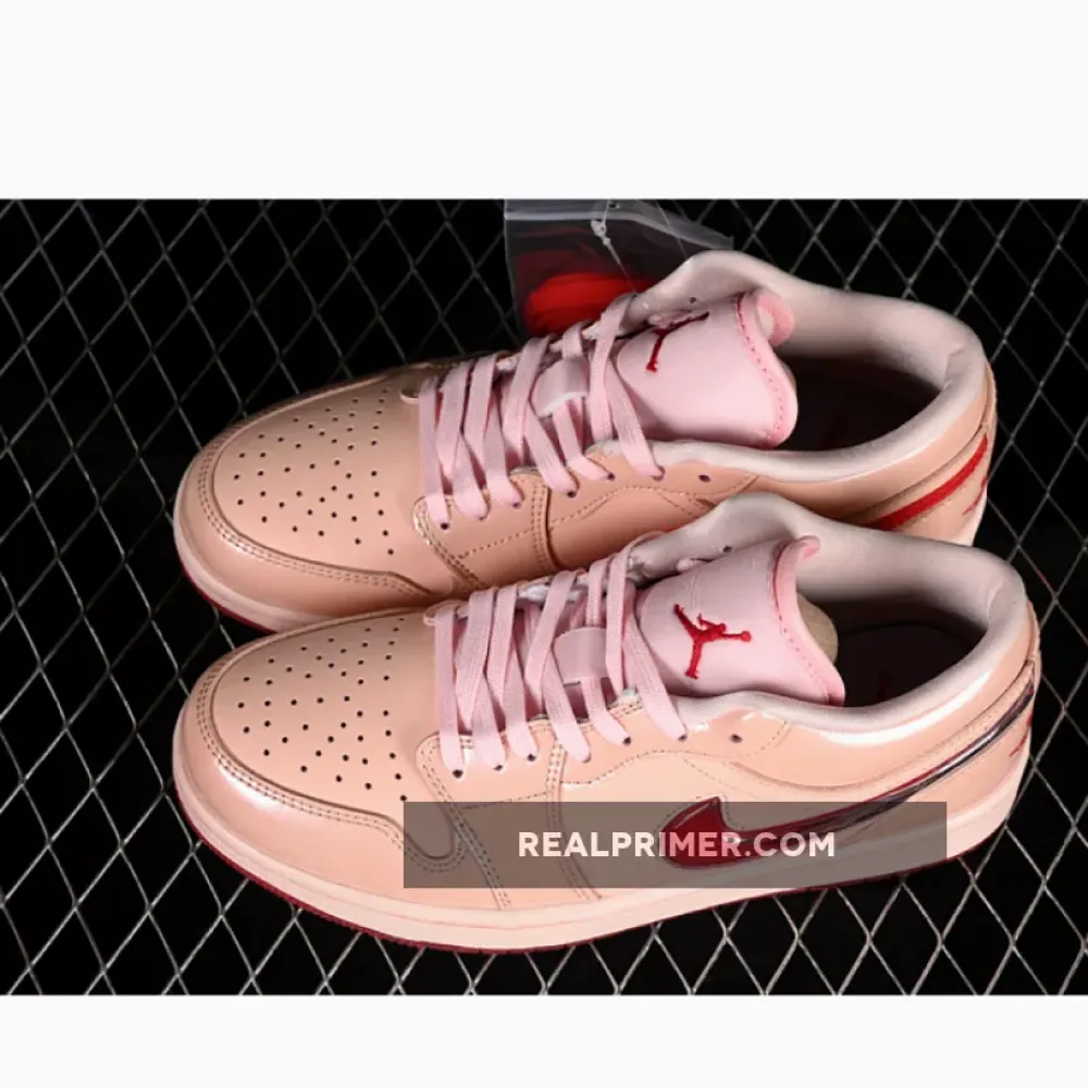 AIR JORDAN 1 LOW WASHED CORAL/WASHED CORAL/GYM RED HF3174-600