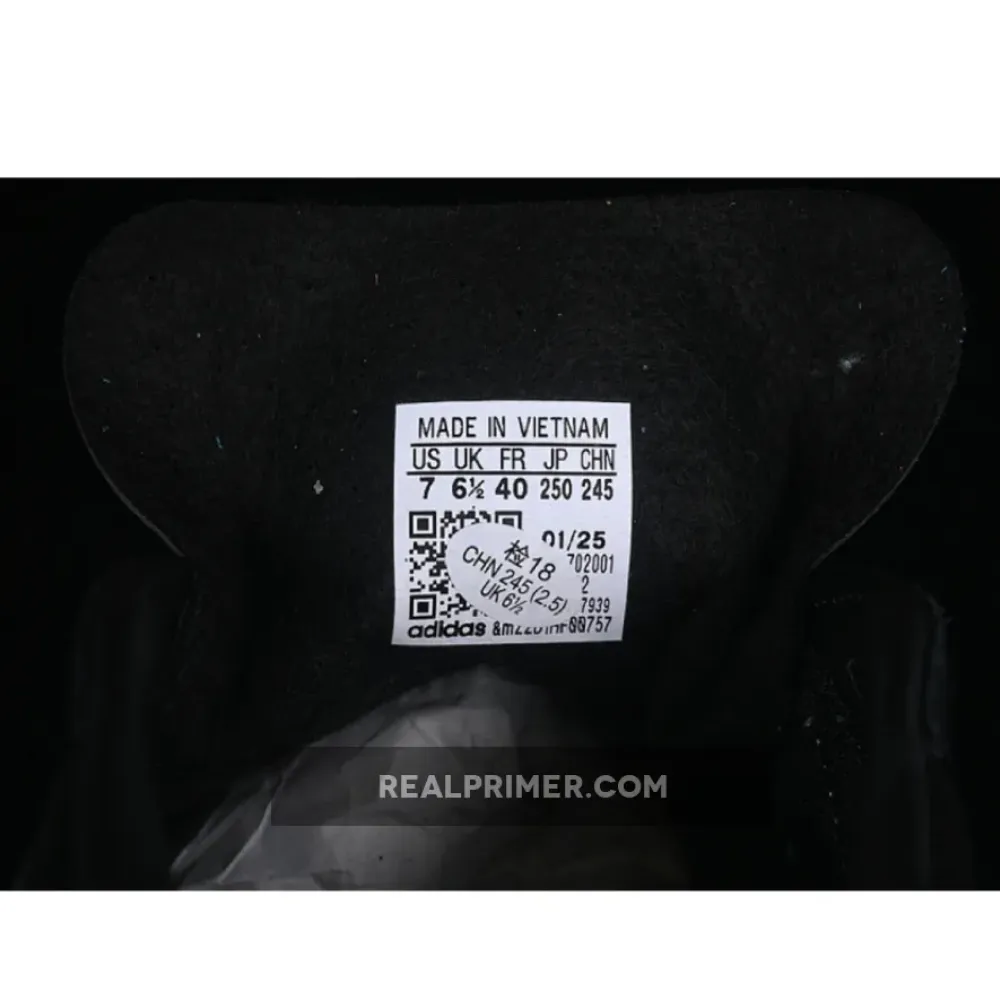 ORIGINALS GAZELLE INDOOR CORE BLACK/CLEAR MINT/GUM JR7112