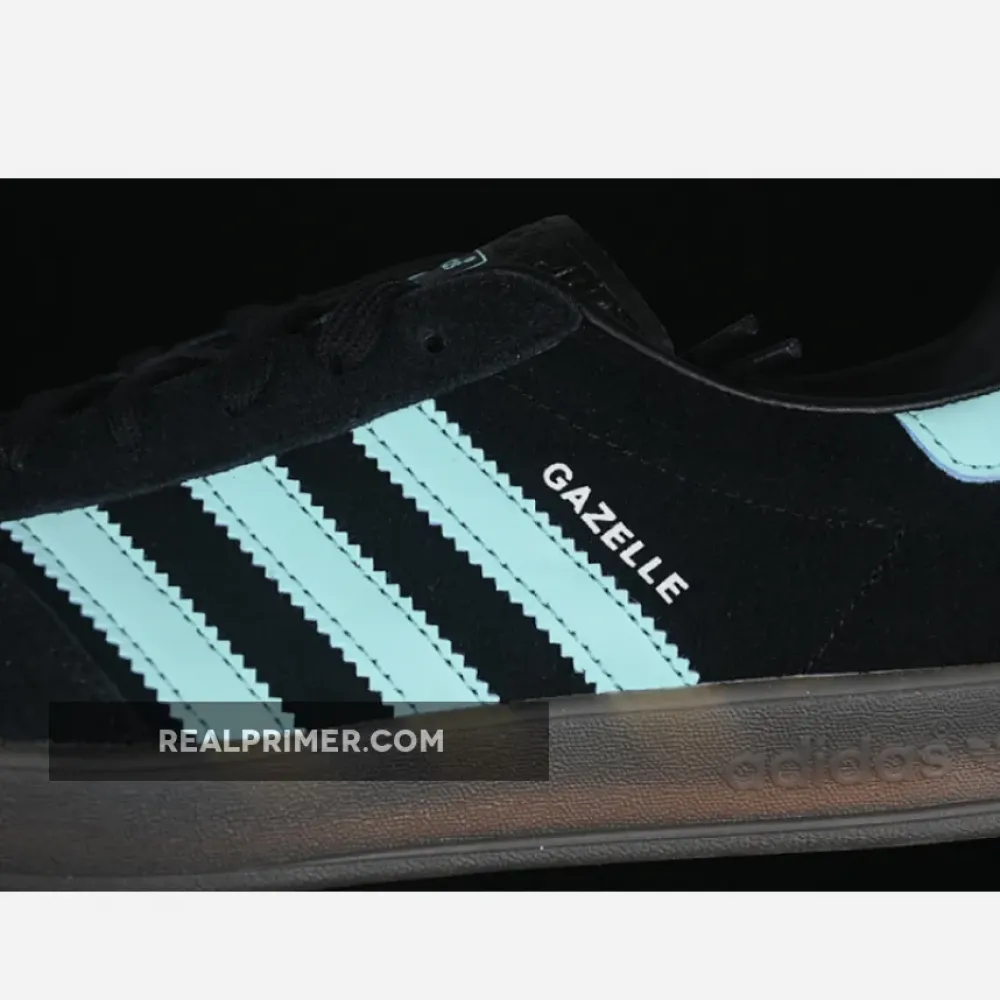 ORIGINALS GAZELLE INDOOR CORE BLACK/CLEAR MINT/GUM JR7112