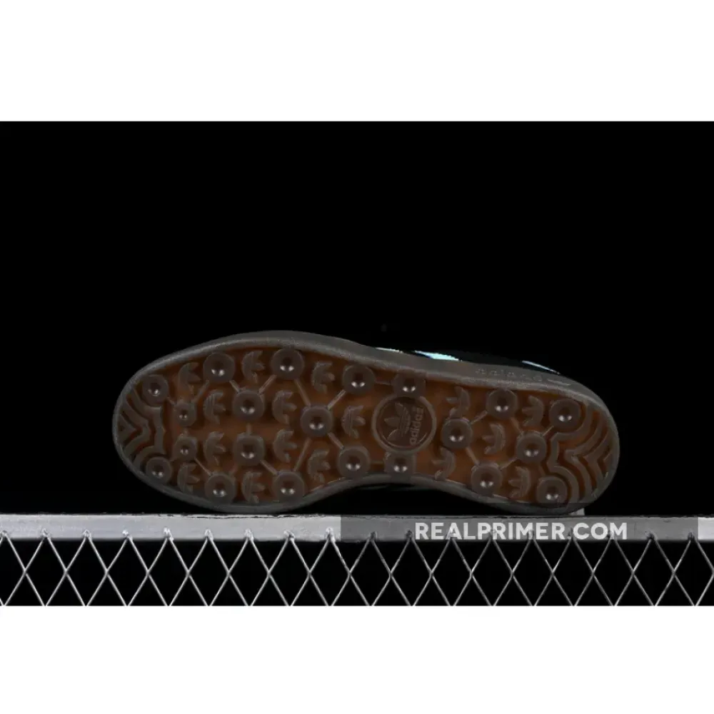 ORIGINALS GAZELLE INDOOR CORE BLACK/CLEAR MINT/GUM JR7112