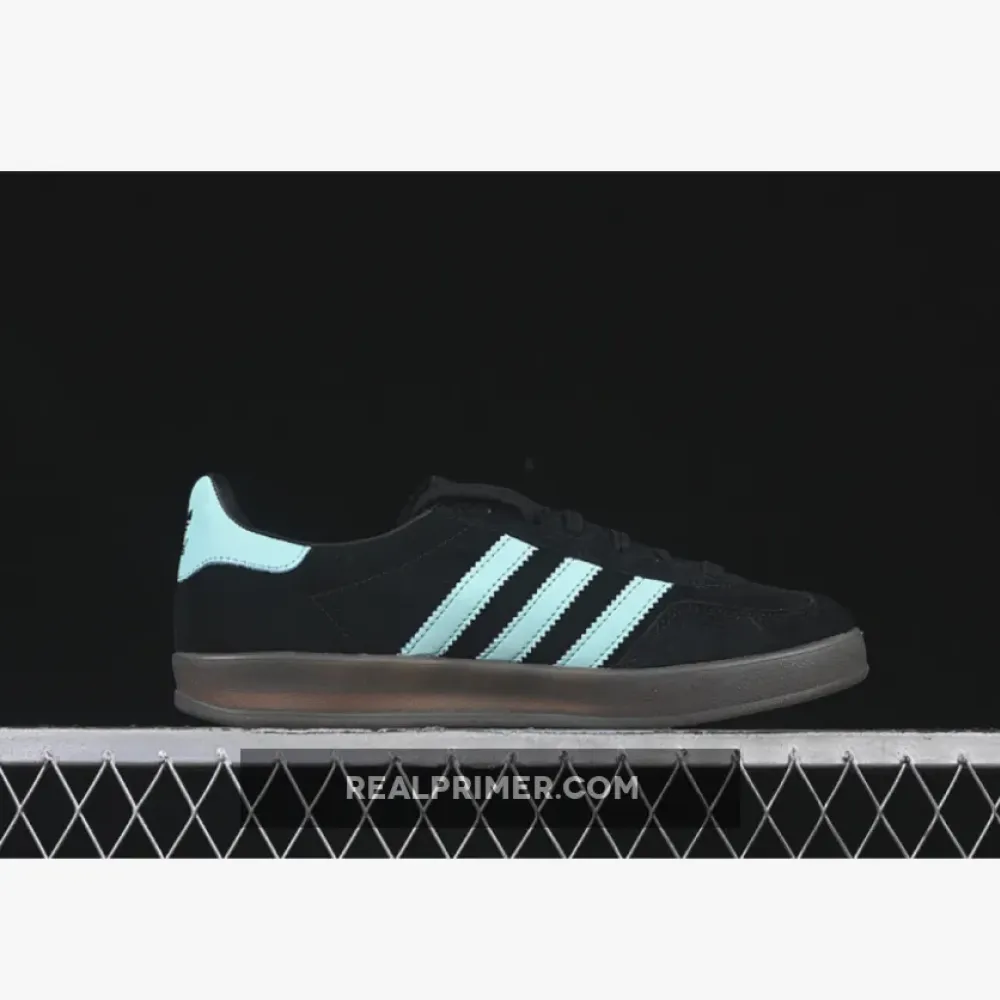 ORIGINALS GAZELLE INDOOR CORE BLACK/CLEAR MINT/GUM JR7112