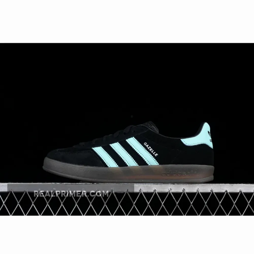 ORIGINALS GAZELLE INDOOR CORE BLACK/CLEAR MINT/GUM JR7112