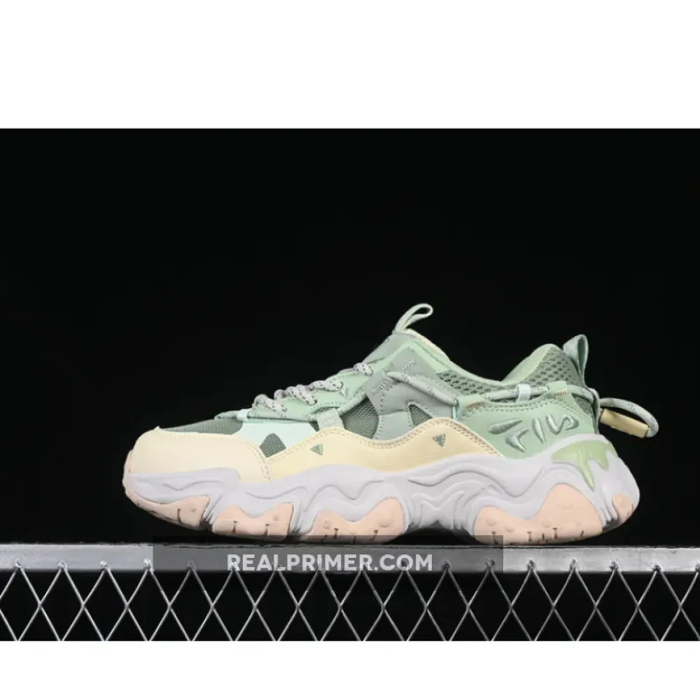 FILA FUSION GREY/YELLOW/GREEN