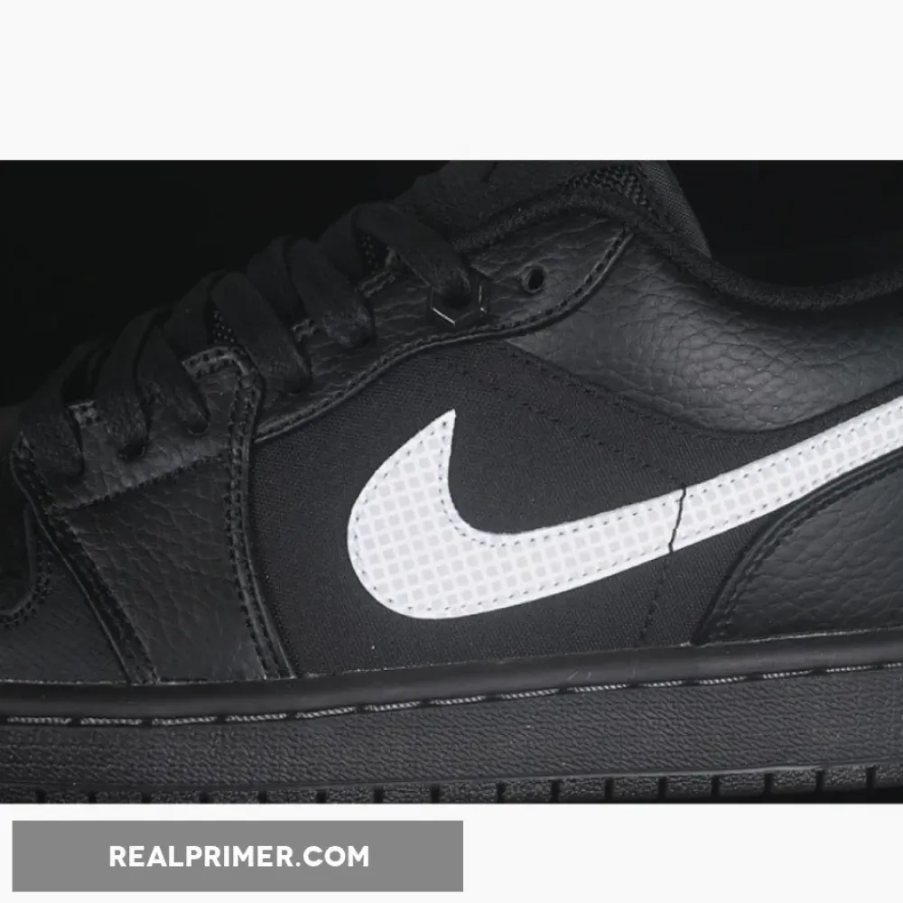 AIR JORDAN 1 LOW BLACK/BLACK/WHITE/DARK SMOKE GREY HV5968-001