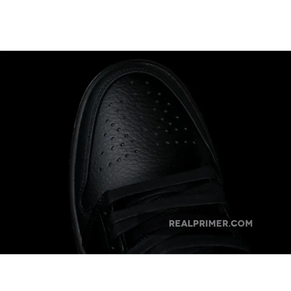 AIR JORDAN 1 LOW BLACK/BLACK/WHITE/DARK SMOKE GREY HV5968-001