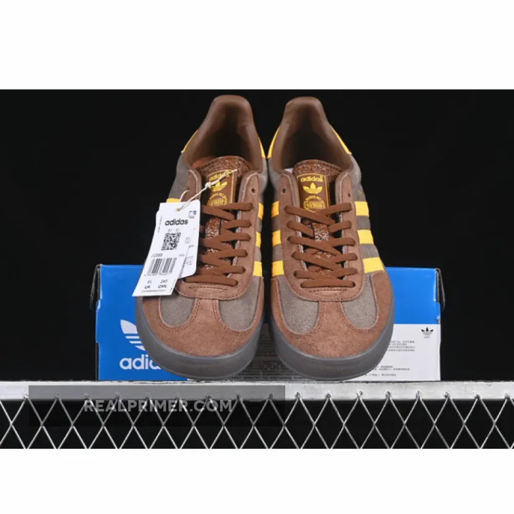 ORIGIALS GAZELLE INDOOR BROWN/YELLOW JI2588