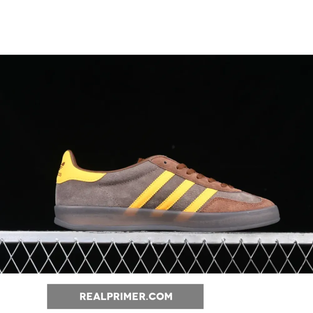 ORIGIALS GAZELLE INDOOR BROWN/YELLOW JI2588