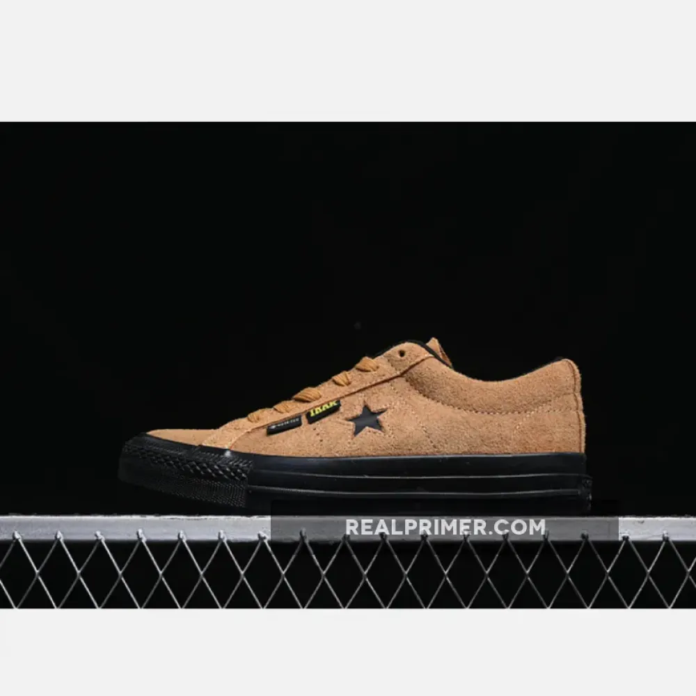 IRAK X CONVERSE CONS ONE STAR GORE-TEX AMBER BROWN/BLACK A13648C