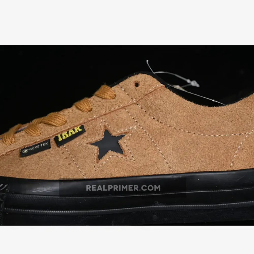 IRAK X CONVERSE CONS ONE STAR GORE-TEX AMBER BROWN/BLACK A13648C