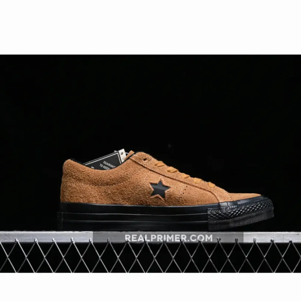 IRAK X CONVERSE CONS ONE STAR GORE-TEX AMBER BROWN/BLACK A13648C