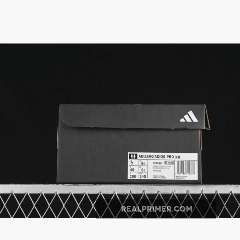 ADIZERO ADIOS PRO 3 COBALT BLUE/ZERO METALLIC/LUCID LEMON ID3635