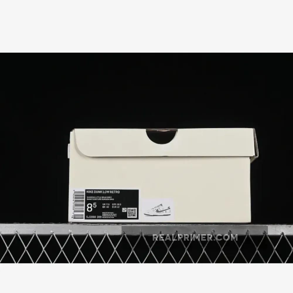 SB DUNK LOW OFF WHITE/GREY SJ2068-289