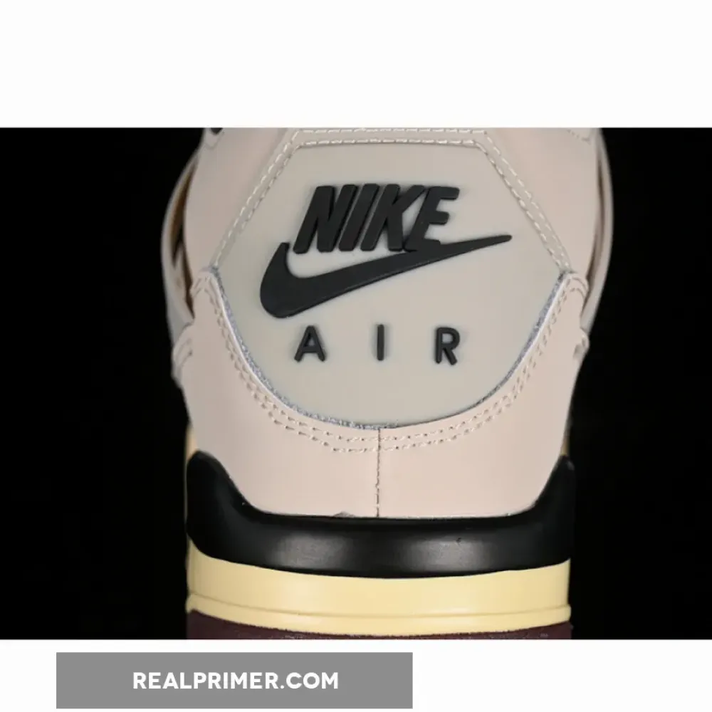 A MA MANIÉRE X WMNS JORDAN 4 RETRO FOSSIL STONE/METALLIC PEWTER/BURGUNDY CRUSH FZ4810-200