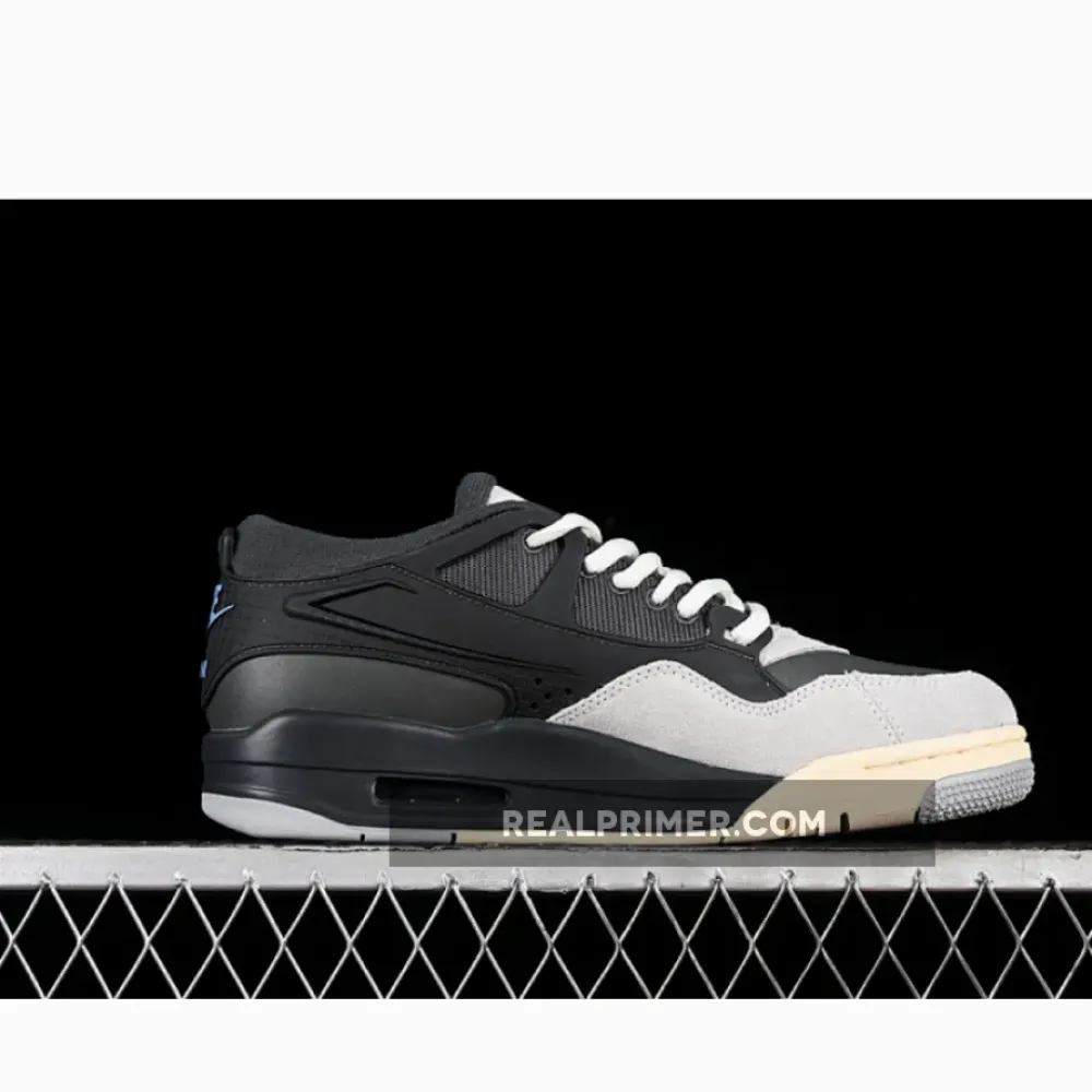 AIR JORDAN 4 REMASTERED IRON GREY/OFF NOIR/DARK SMOKE GREY/CHAMBRAY 36-45