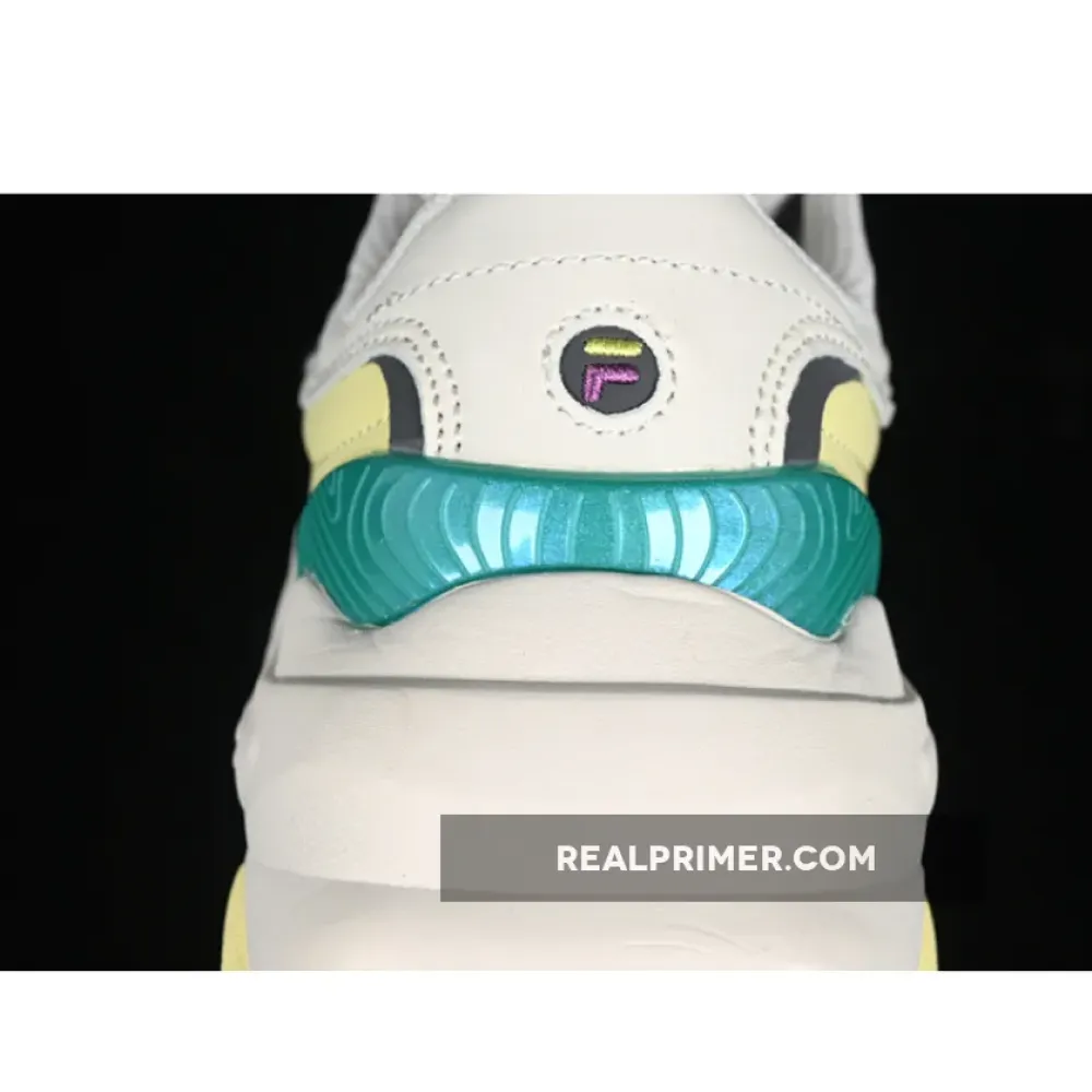 FILA FUSION WHITE/YELLOW/PURPLE/GREEN