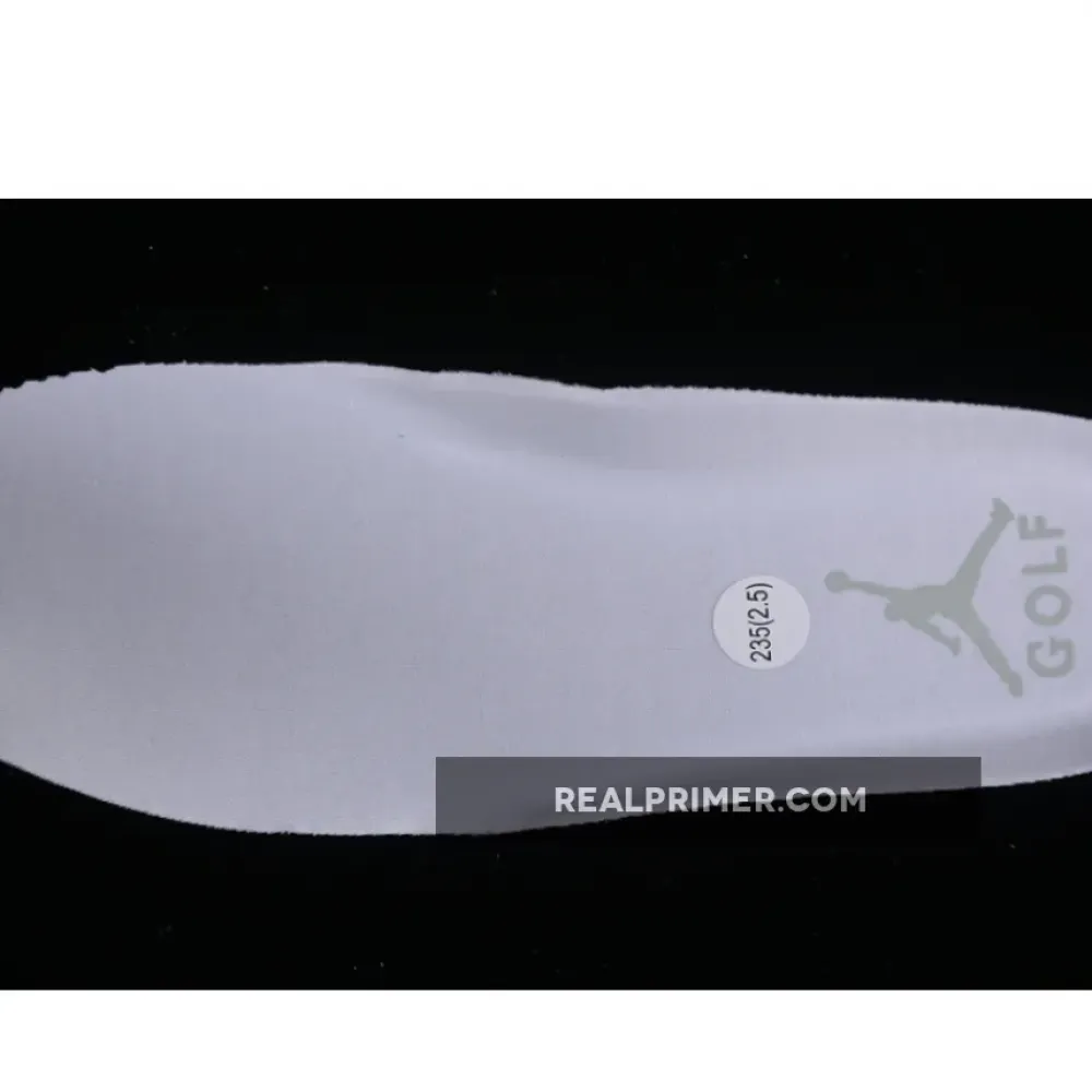 AIR JORDAN 1 LOW RETRO GOLF WHITE/PURE PLATINUM/GUM MEDIUM BROWN DD9315-111