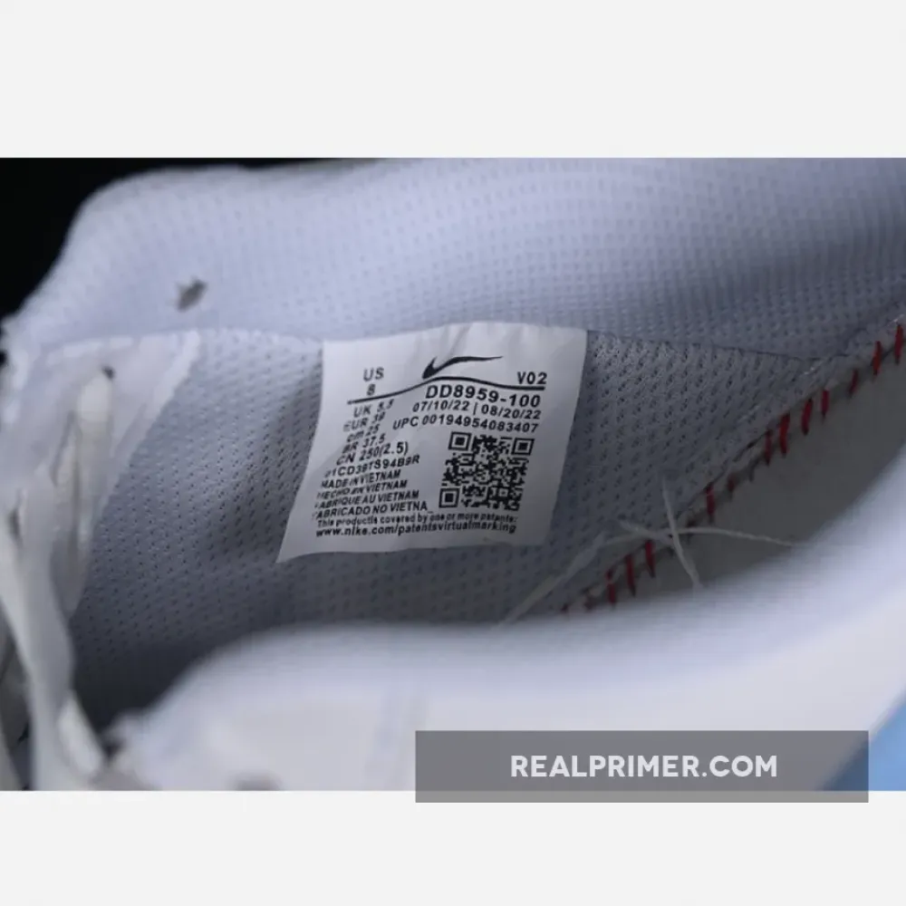 AIR FORCE 1 07 LOW WHITE/BLUE DD8959-100