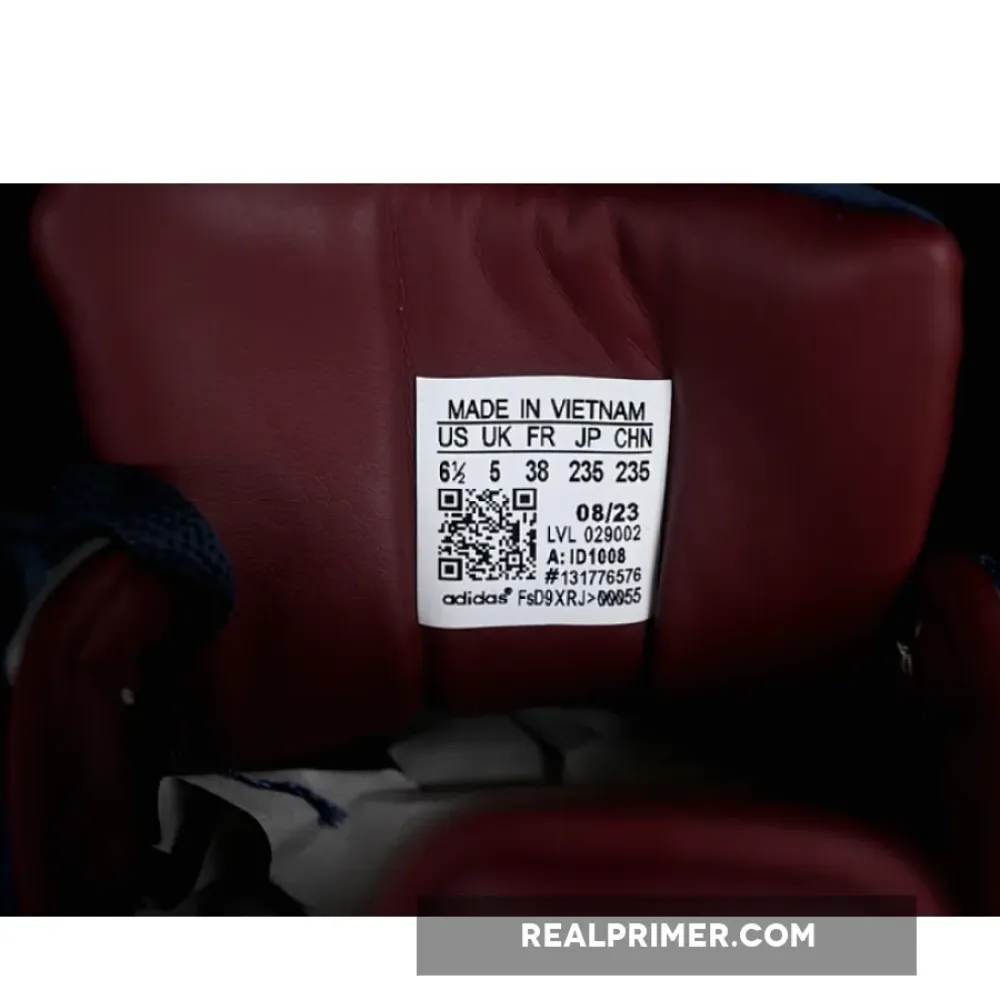 ORIGINALS GAZELLE INDOOR CREW NAVY/GOLD METALLIC/OFF WHITE ID1008