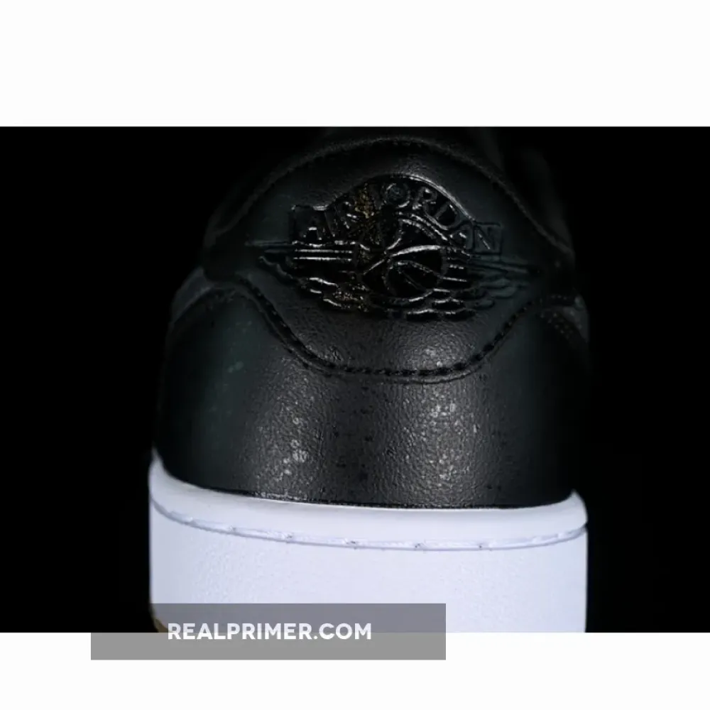 AIR JORDAN 1 LOW GOLF SNAKE PATTERN BLACK/ANTHRACITE/GUM MEDIUM BROWN/WHITE DD9315-005