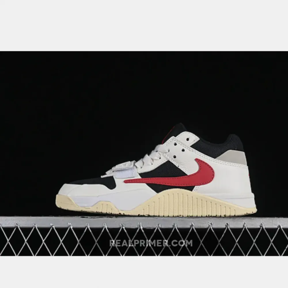 TRAVIS SCOTT X JORDAN JUMPMAN JACK TR SAIL/UNIVERSITY RED/BLACK/MUSLIN 36-45